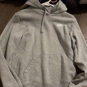 Nike Men's Gray Hoodie